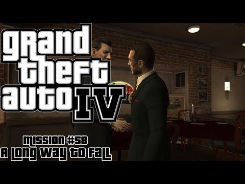 GTA IV (PC) Mission #58 - A Long Way To Fall