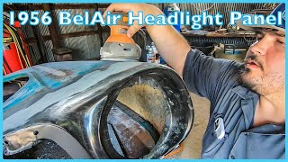 Episode 3: 1956 Bel Air Headlight Patch Panel