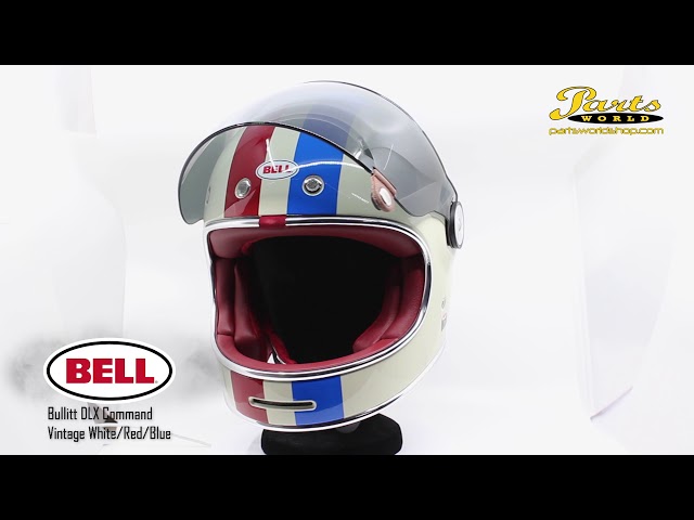 Vídeo relacionado con Bell Helmet Bullitt Command Vintage White/Oxblood/Blue S