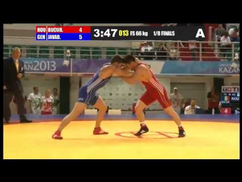 Kazan 2013 // George Bucur (ROU/ASV Mainz 88) vs Saba Bolaghi (GER // RWG Mömbris)