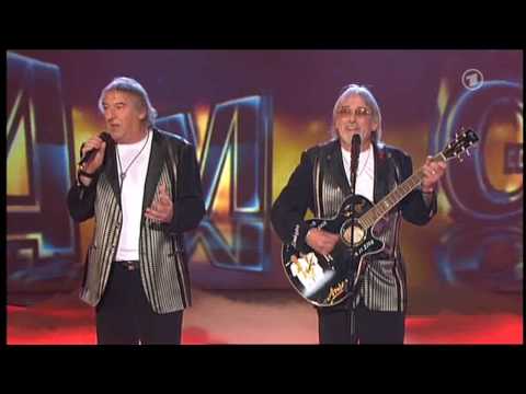 Die Amigos - Die Krone der Volksmusik 2010 - Dankesrede und Sehnsucht die wie Feuer brennt