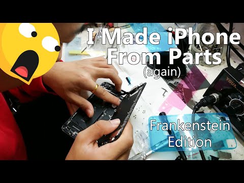 I Made iPhone From Parts In China📱😲😱(Again) Video