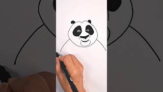 How To Draw Kung Fu Panda | Easy For Kids And Toddlers Step By Step