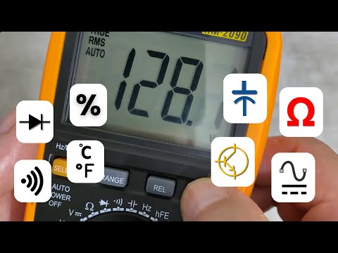 Como usar todos recursos do Multimetro | O guia Completo | INETEC