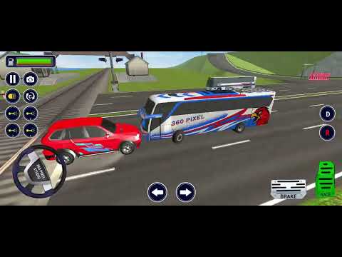 Bus Simulator 3D Game - Impossible Driving 2024 - Android Gameplay #3