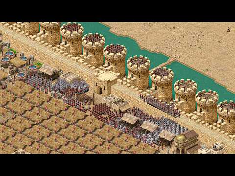 1v1 Multiplayer Gameplay - Stronghold Crusader Definitive Edition