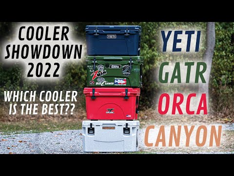 Cooler Showdown 2024 | ORCA vs. Yeti vs. Canyon vs. GATR - Which cooler is the best???