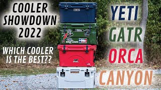 Cooler Showdown 2024 | ORCA vs. Yeti vs. Canyon vs. GATR - W