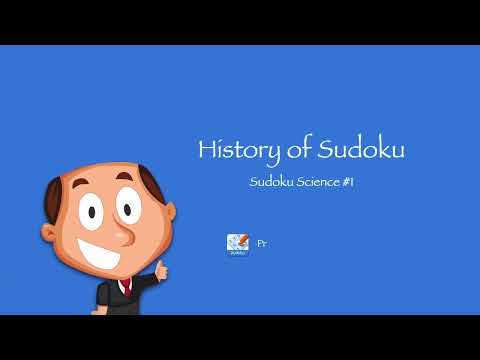 【Sudoku Science】The History of Sudoku | Learn something everyday | Sudoku Puzzle | History Time