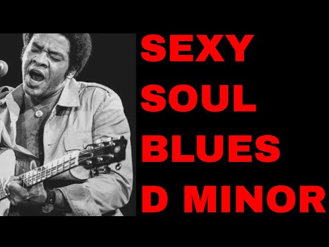 Sexy Minor Soul Blues Jam | Guitar Backing Track  (D Minor)