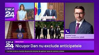 UDMR nu e de acord cu alegerile anticipate: „Ar pune țara într-o vulnerabilitate uriașă”