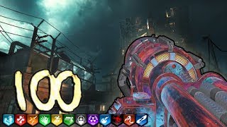 ASCENSION ROUND 100 NO DOWNS Call of Duty Black Ops 3 Zombies