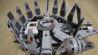 LEGO Star Wars Millennium Falcon 7965 - ROBOT VACUUM CLEANER version by 뿡대디