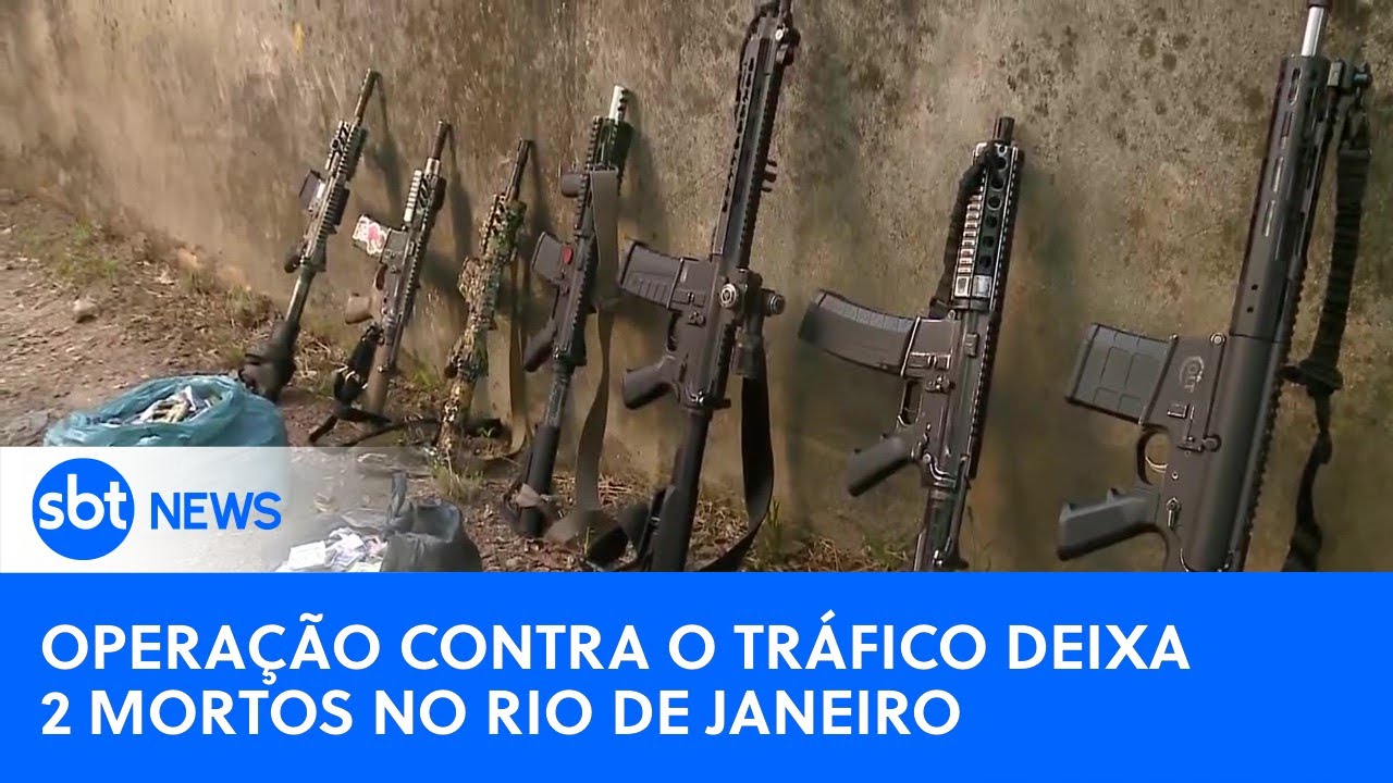 Operação da PM deixa dois mortos e dois feridos em saída de baile funk | #SBTNewsnaTV (20/08/24)