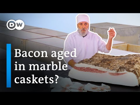 Most Bacon-y Bacon In The World! A Delicacy From Tuscany