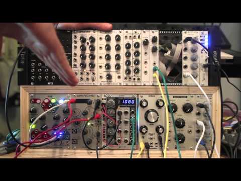 Synthrotek Eurorack Modular APC - Atari Punk Console with 2 Cv inputs - Prototype DEMO