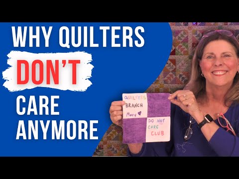 Quilters AGAINST the QUILT POLICE: 10 Special Announcements!