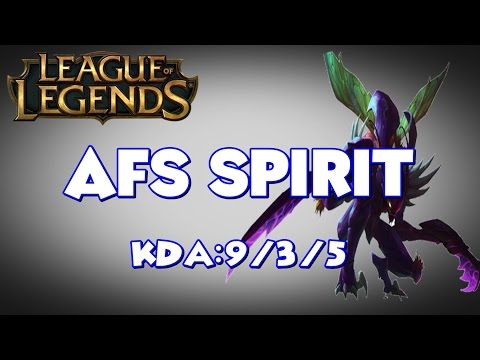 Korea Challenger rank 5 as Kha'Zix vs Lee Sin - Jungle | AFS Spirit |