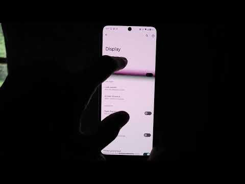 Motorola Razr Plus PWM vs flicker reduction