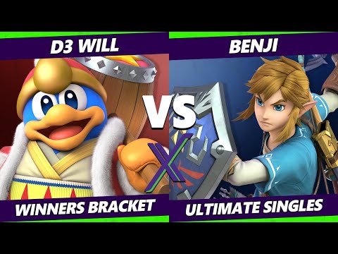 S@X 433 - D3_Will (Dedede) Vs. benji (Link) Smash Ultimate - SSBU