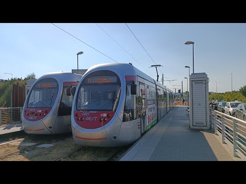 [Tram Cab Ride] Rete tranviaria T1 di Firenze / Careggi Ospedale ➡ Villa Costanza
