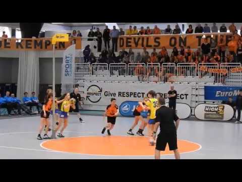 2018 - Finale zaalkorfbal u14: VOBAKO - Putse