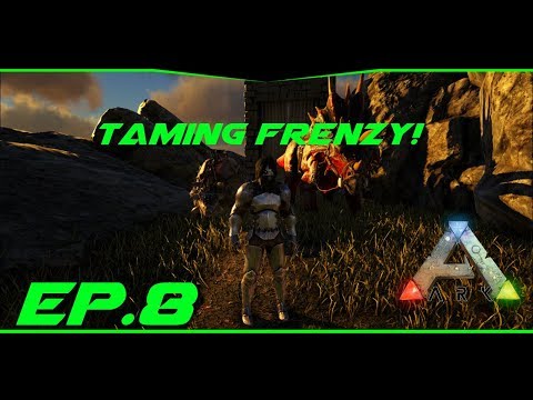 Taming Frenzy! | Ark: Survival Evolved