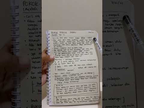 Catatan Ngaji “Mira Institute” • Eps 2 Bab Aqidah - Pokok-pokok Iman