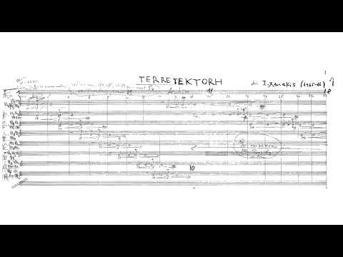 Terretektorh (for 88 musicians dispersed among the public) w/score [1965-66] | Iannis Xenakis