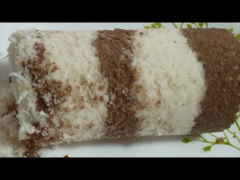how to make steamed cake | rice flour | healthy puttu