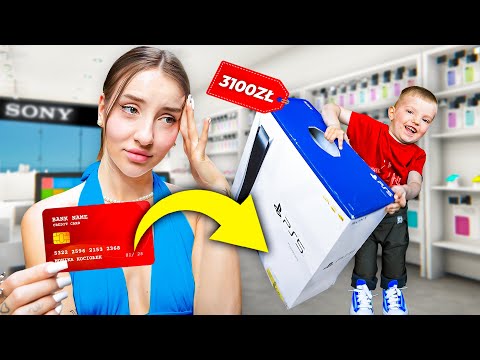 KUPUJE MU WSZYSTKO CO UNIESIE!