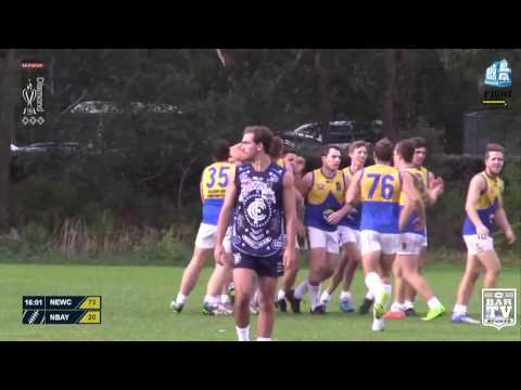 2017 BDAFL Round 9 - Nelson Bay Marlins v Newcastle City Blues