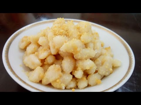 how to make Tibetan bhatsa marku ( Tibetan sweet dish) headman noodle