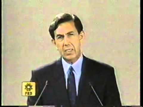 02 Debate Presidencial en 1994 entre los candidatos del PAN PRI y PRD   YouTube