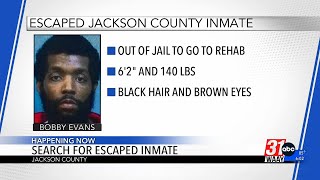 Search for escaped inmate
