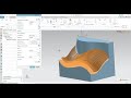 NX CAM Tutorial #3 | 5 Axis Variable Streamline With Control Interpolate Vector Tool Axis