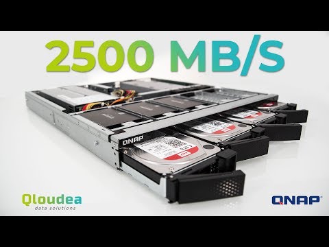 Review QNAP TS-983XU-RP - Test de rendimiento 10Gbit con Qtier y SSD