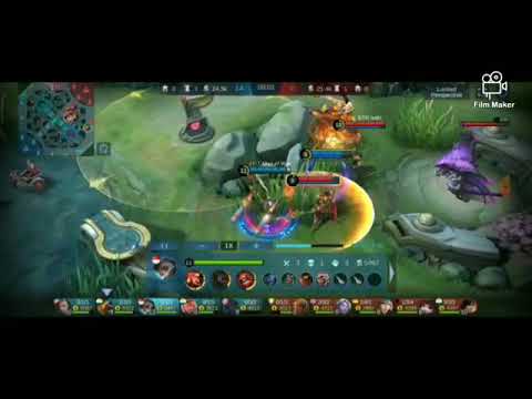 BEST GRANGER GAMEPLAY 1 VS 4 MANIAC | MLBB | Man of War Gaming