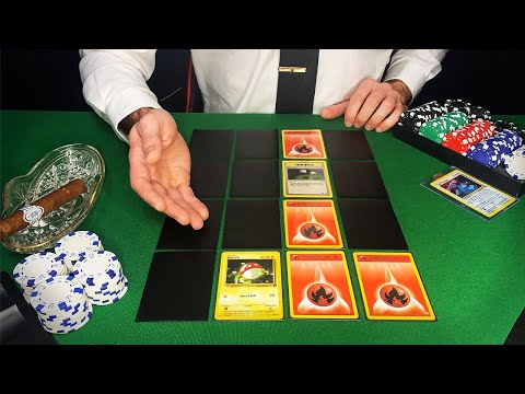 [ASMR]🎰 NICEST Dealer at the Voltorb Flip Table 🎰 | Pokémon Casino Roleplay | Fast Shuffling