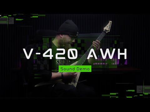 Spira V-420 AWH V-Style Roasted Poplar Body Canadian Roasted Maple Neck 6-String Electric Guitar image 10