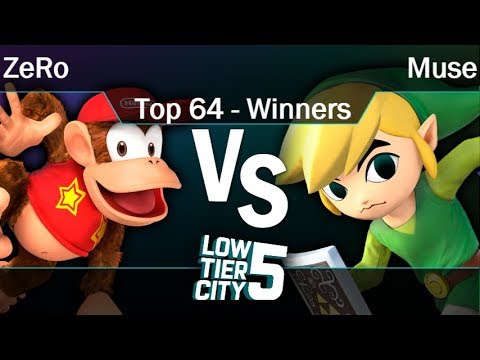 LTC 5 - TSM | ZeRo (Diddy) vs Muse (Toon Link) Top 64 - Winners - Smash 4