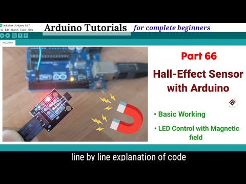 So verwenden Sie den Hall-Effekt-Sensor A3144 mit Arduino [mit CODE] | Magnetpoldetektorgerät