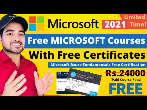 Free Microsoft Certification Courses | Azure Fundamentals Free ...