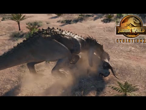 Indominus Rex vs Nasutoceratops – Full Fight | JWE2 | 4K