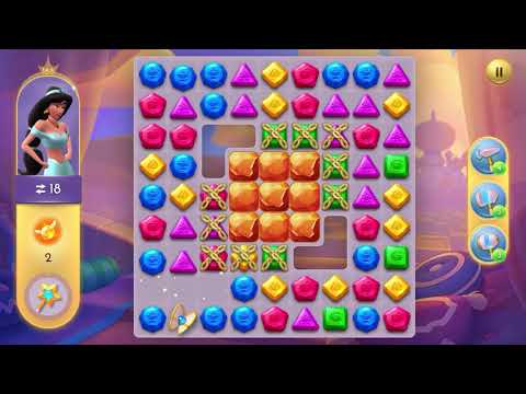 Disney Princess Majestic Quest Level 188 NO BOOSTERS - A S GAMING ✔