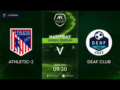 AFL 2 Division 1-tur ATHLETIK 2 - DEAF CLUB