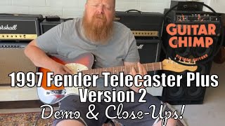 Video thumbnail for 1997 Fender Telecaster Plus Version 2 Tele V2 Sunburst by Guitar Chimp