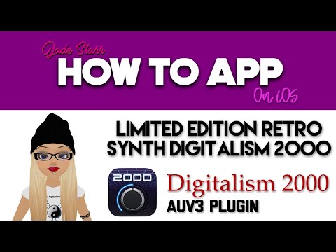 Limited Edition Retro Synth Digitalism 2000 on iOS - GIVEAWAY - How To App on iOS! - EP 180 S4