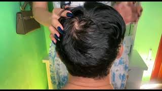 Relaxing Scalp Massage: Close-up Scratching (No Talking)