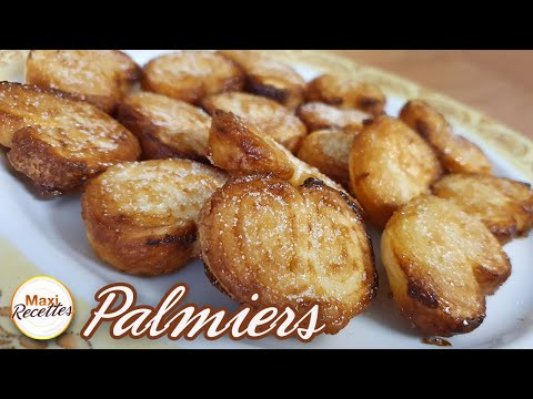 Palmiers Feuilletés (Fait Maison) Recette Facile et Rapide